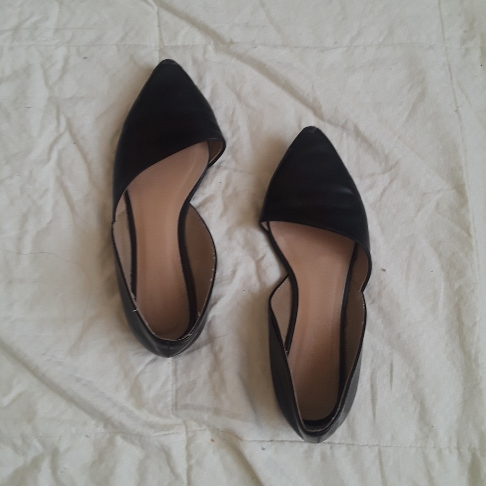 Black slip ons